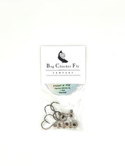 1/16oz Premium Float n Fly Painted Jig Head 5 Pack (Baby Bass Olive Color)