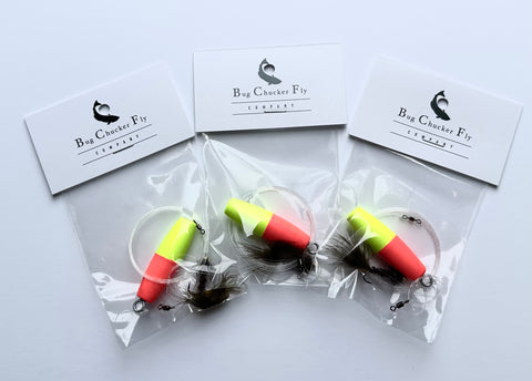 Float and Fly Fluorocarbon Leader 8.5ft 3 Pack (Olive Leech Size 6)