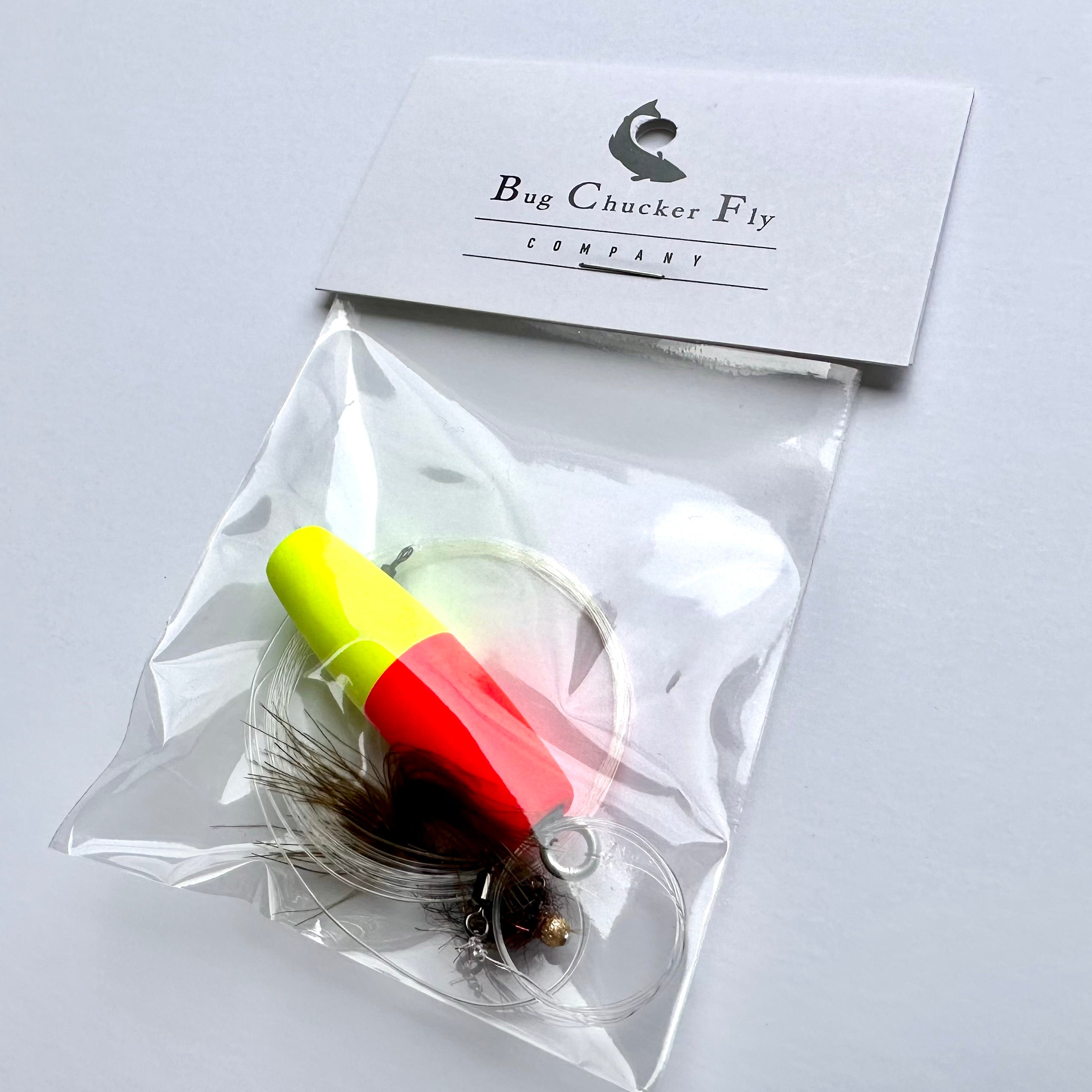 Float and Fly Fluorocarbon Leader 8.5ft (Olive Leech Size 6)