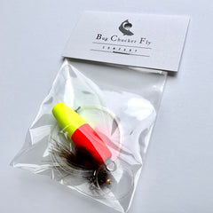 Float and Fly Fluorocarbon Leader 8.5ft (Olive Leech Size 6)